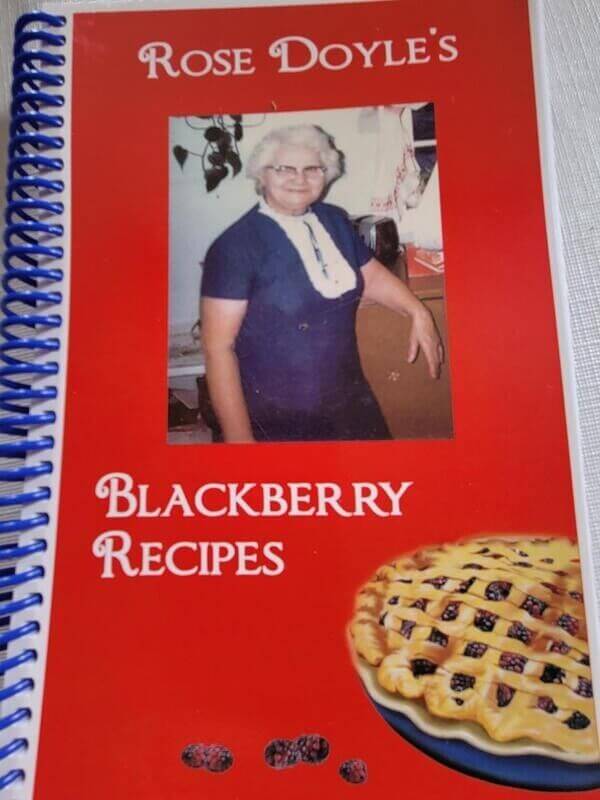 Rose Doyle Blackberry Cookbook Fresh Berry Recipes Guide