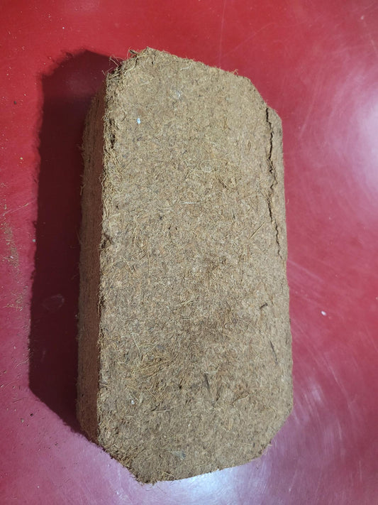 Coconut Fiber Coir Brick - Peat Free Soil Alternative