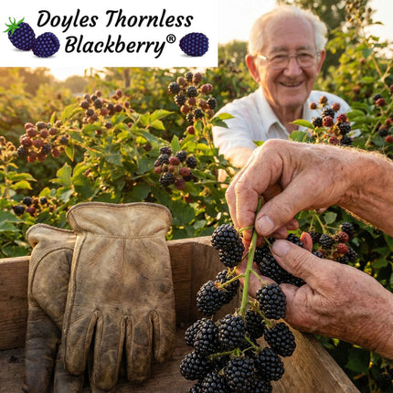Doyle's Thornless Blackberry® Plants - High Yield Fruit Canes